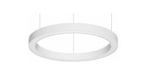 BLORE 111, gependeld armatuur rond, direct-indirect, 1500mm, 3500k, 12441lm, 105w/35w, fix