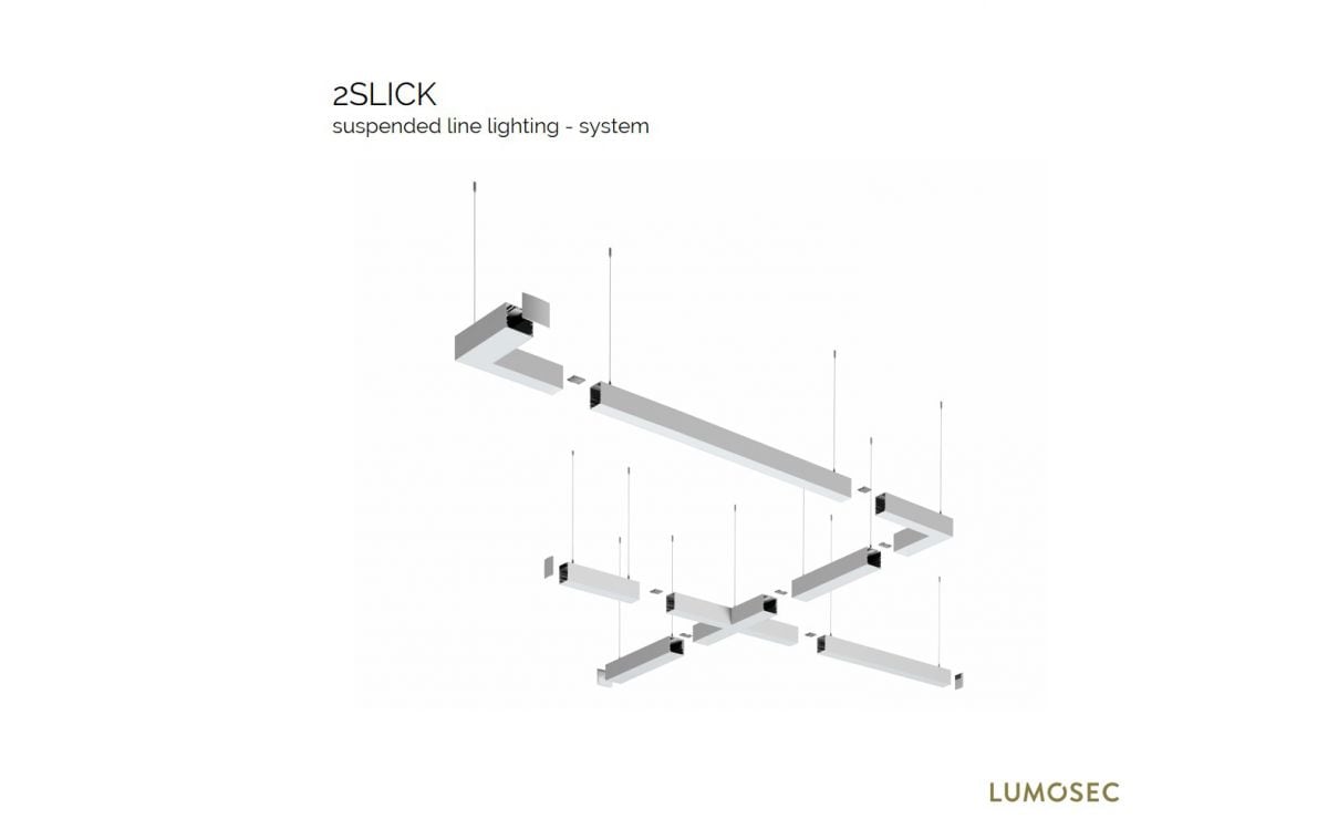 2slick small line suspended joint x 608x608x40x65mm 4000k 2832lm 35w fix