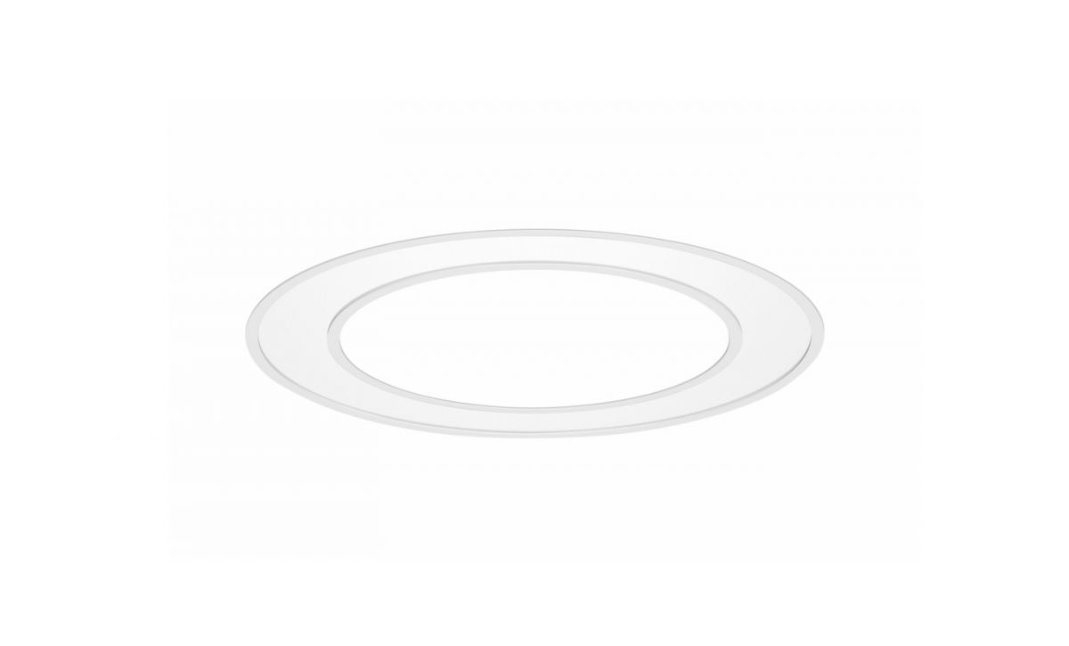 blore recessed luminaire ring 1200mm 3000k 8216lm 105w dali