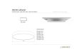 Multiline 80 C-C DI opbouw armatuur rond direct-indirect 600mm 4000k 9022lm 7035w fix