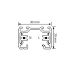 Global GB trackrail 1-fase opbouw afmetingen - Lumosec