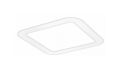 Multiline 111 QC-R inbouw armatuur vierkant 900mm 3000k 8216lm 105w fix